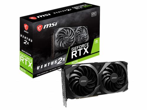 新品 GeForce RTX 3070 VENTUS 2X 8G OC LHR [PCIExp 8GB]
