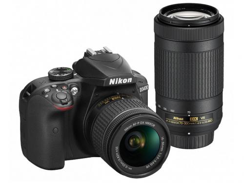 新品 D3400 ダブルズームキット [ブラック]