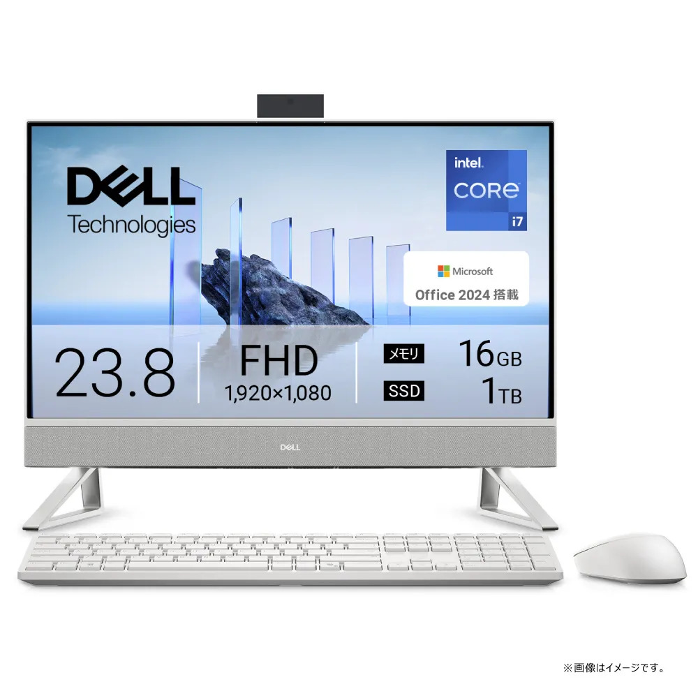 Dell 24 AD67-FNWHB [パールホワイト]