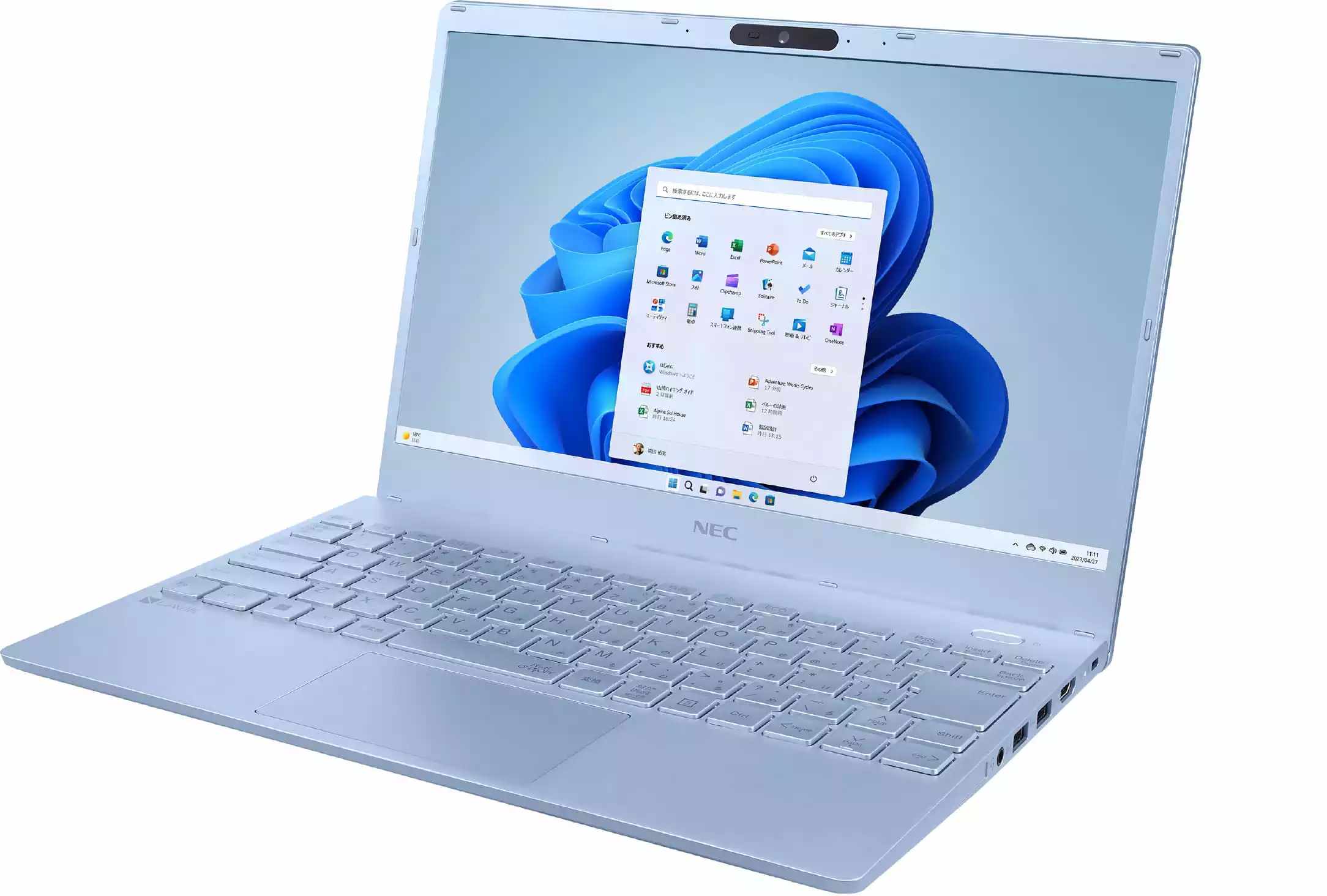 LAVIE N13 N135C/HAM PC-N135CHAM [メタリックライトブルー]