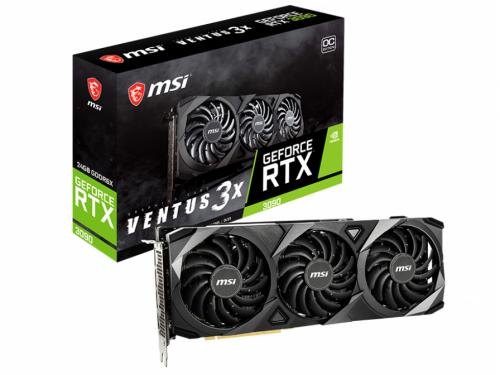 新品 GeForce RTX 3090 VENTUS 3X 24G OC [PCIExp 24GB]