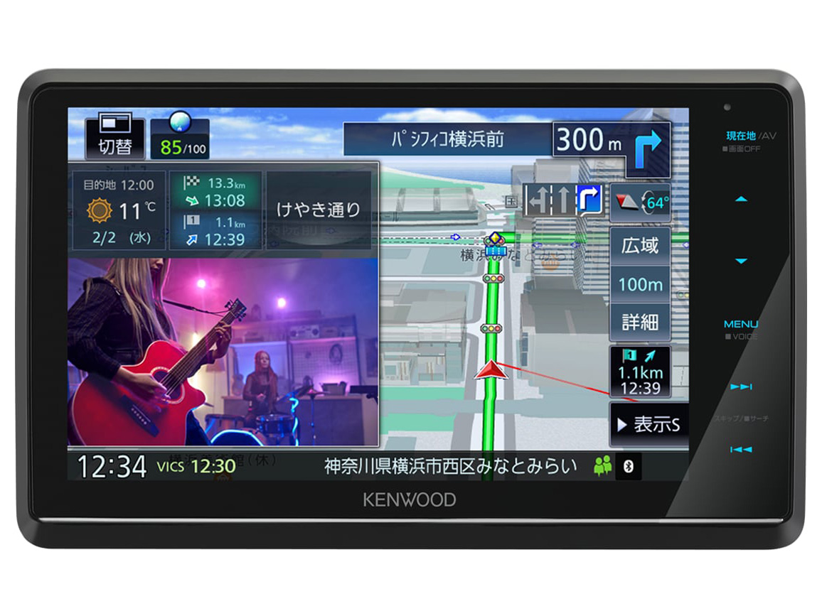 彩速ナビ MDV-S809F