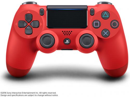 新品 ワイヤレスコントローラー(DUALSHOCK 4) CUH-ZCT2J11 [マグマ・レッド]
