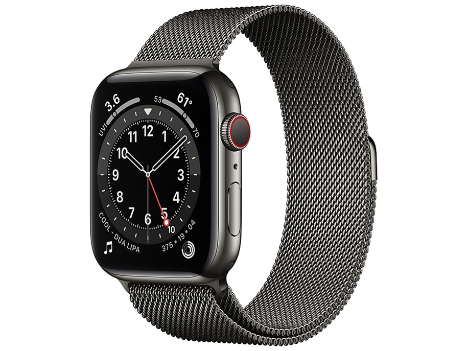 Apple Watch Series 6 GPS+Cellularモデル 44mm M09J3J/A [グラファイトミラネーゼループ]