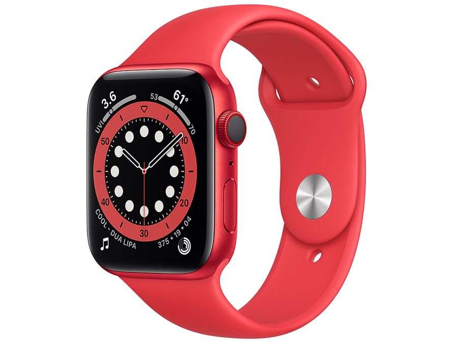 Apple Watch Series 6 GPS+Cellularモデル 44mm M09C3J/A [(PRODUCT)REDスポーツバンド]
