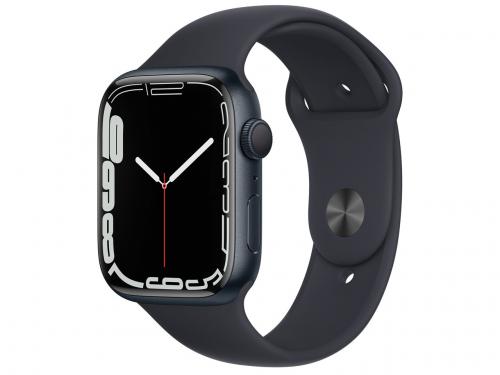 新品 Apple Watch Series 7 GPSモデル 45mm MKN53J/A [ミッドナイトスポーツバンド]
